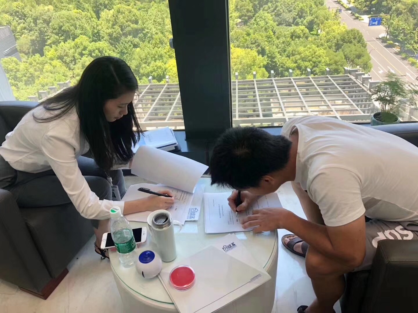 熱烈祝賀廖總簽約創(chuàng)綠家郴州市縣級(jí)代理！