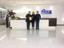 熱烈祝賀侯總、楊總簽約創(chuàng)綠家河北省唐山市區(qū)級代理！