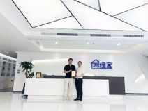 熱烈祝賀劉總簽約創(chuàng)綠家安康市區(qū)級代理！