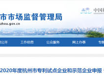 喜報！創(chuàng)綠家被認定為2020年度杭州市專利試點企業(yè)